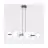 Emibig Hanglamp Model Staal Wit | Geschikt voor 6x G9 - Max 8W