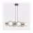 Emibig Hanglamp Model Staal Bruin | Geschikt voor 6x G9 - Max 8W