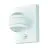 Eglo Wandlamp Sesimba 1 Staal Wit Up & Down 3W 280lm - 830 Warm Wit | IP44 - Bewegings- en Lichtsensor